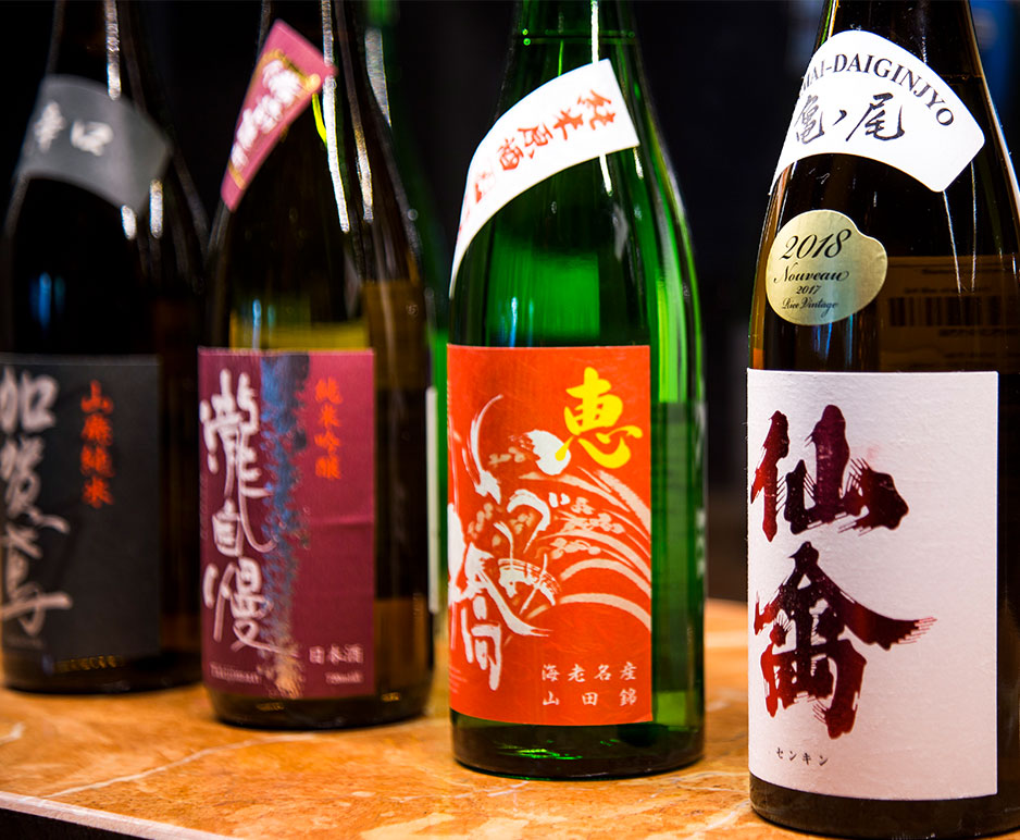 Premium sake served at Yazawa Saigon - Source: yazawameat.vn